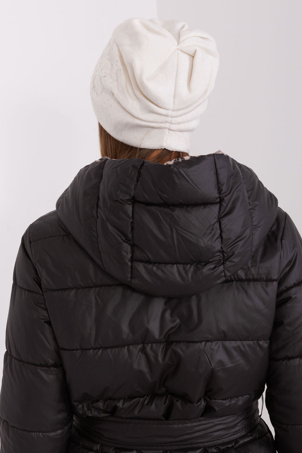 Bonnet femme AT — beige