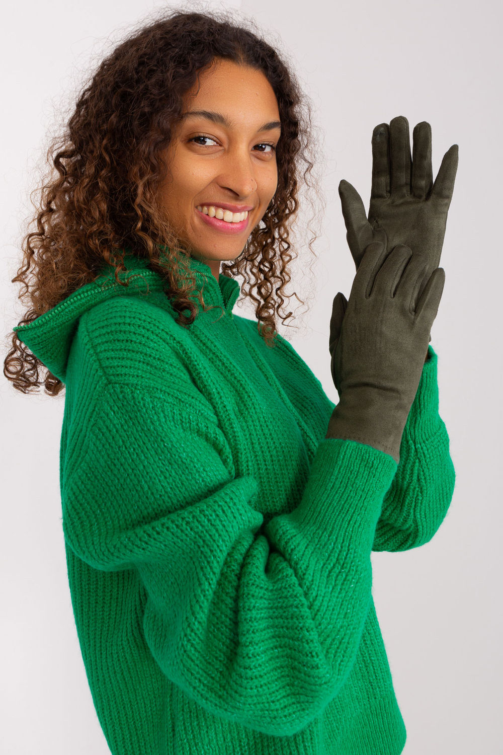Gants femme AT — vert