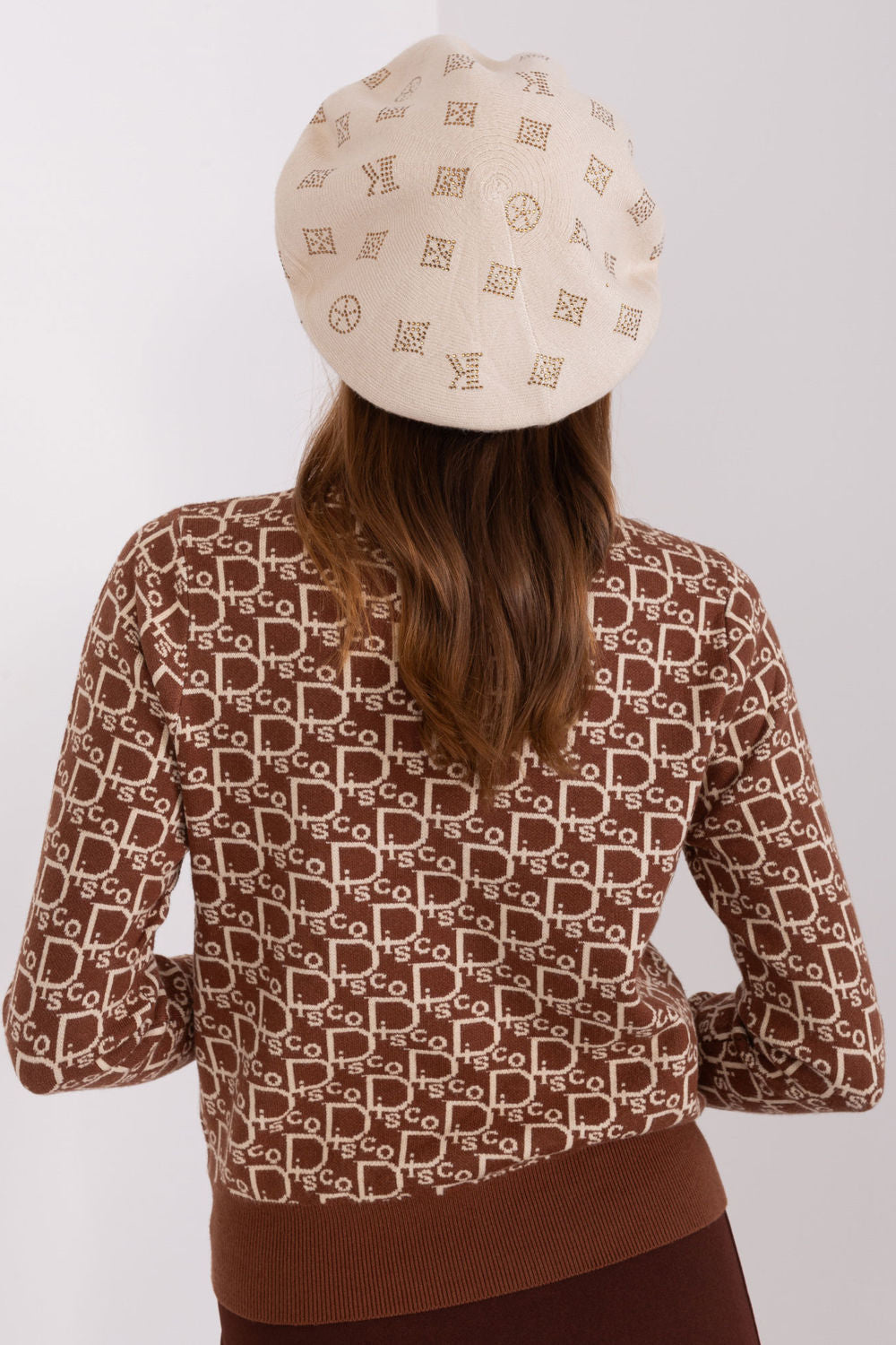 Béret femme AT — beige