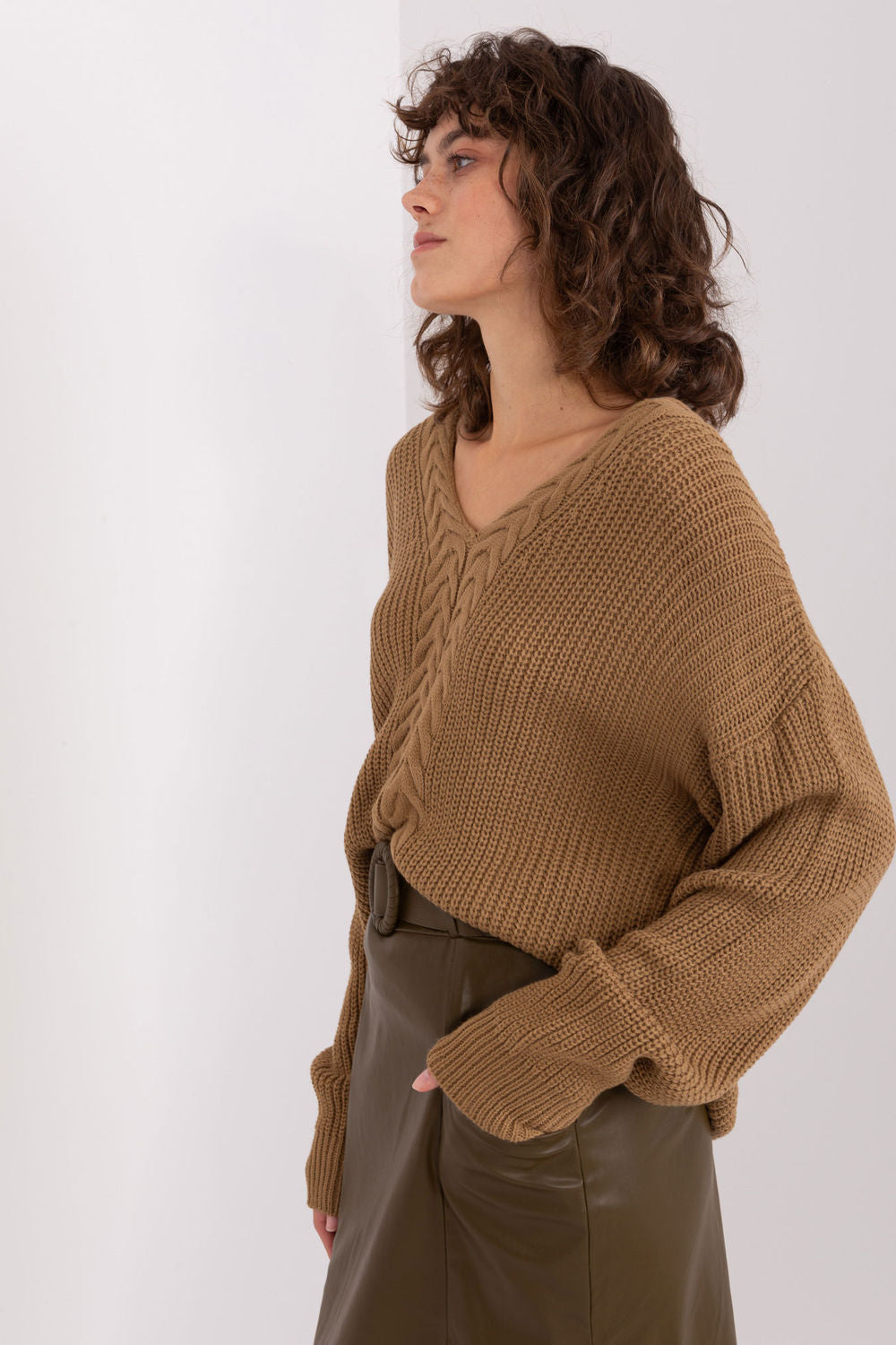 Pull femme Badu Chandail Chandail — brun
