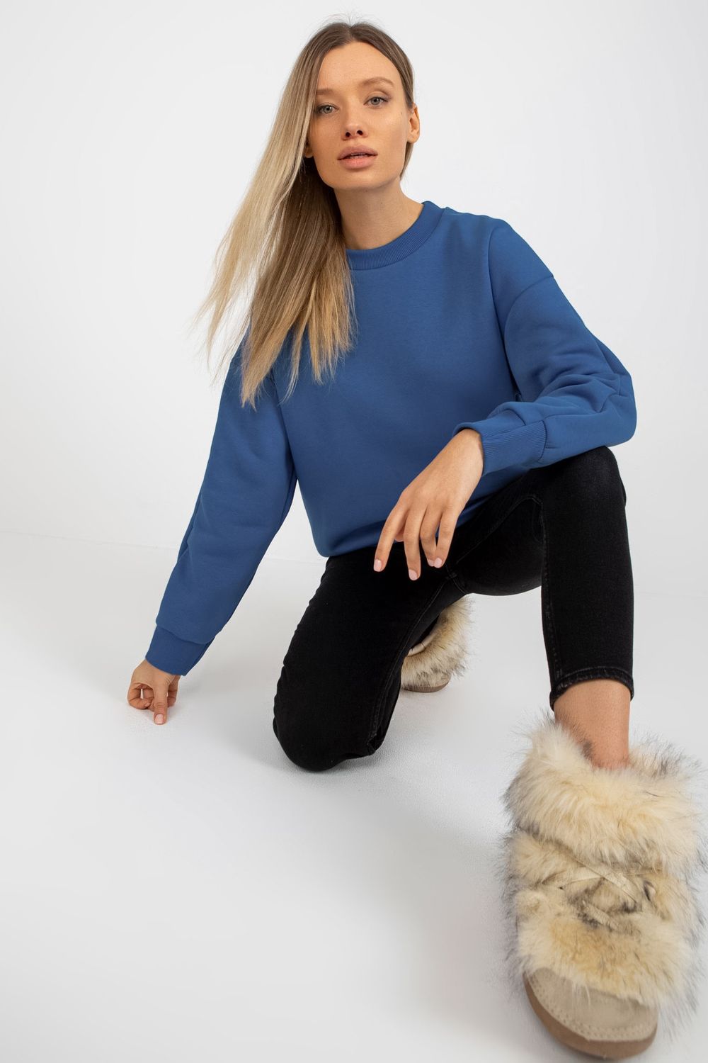 T-shirt femme Relevance Sweatshirt Sweatshirt — bleu