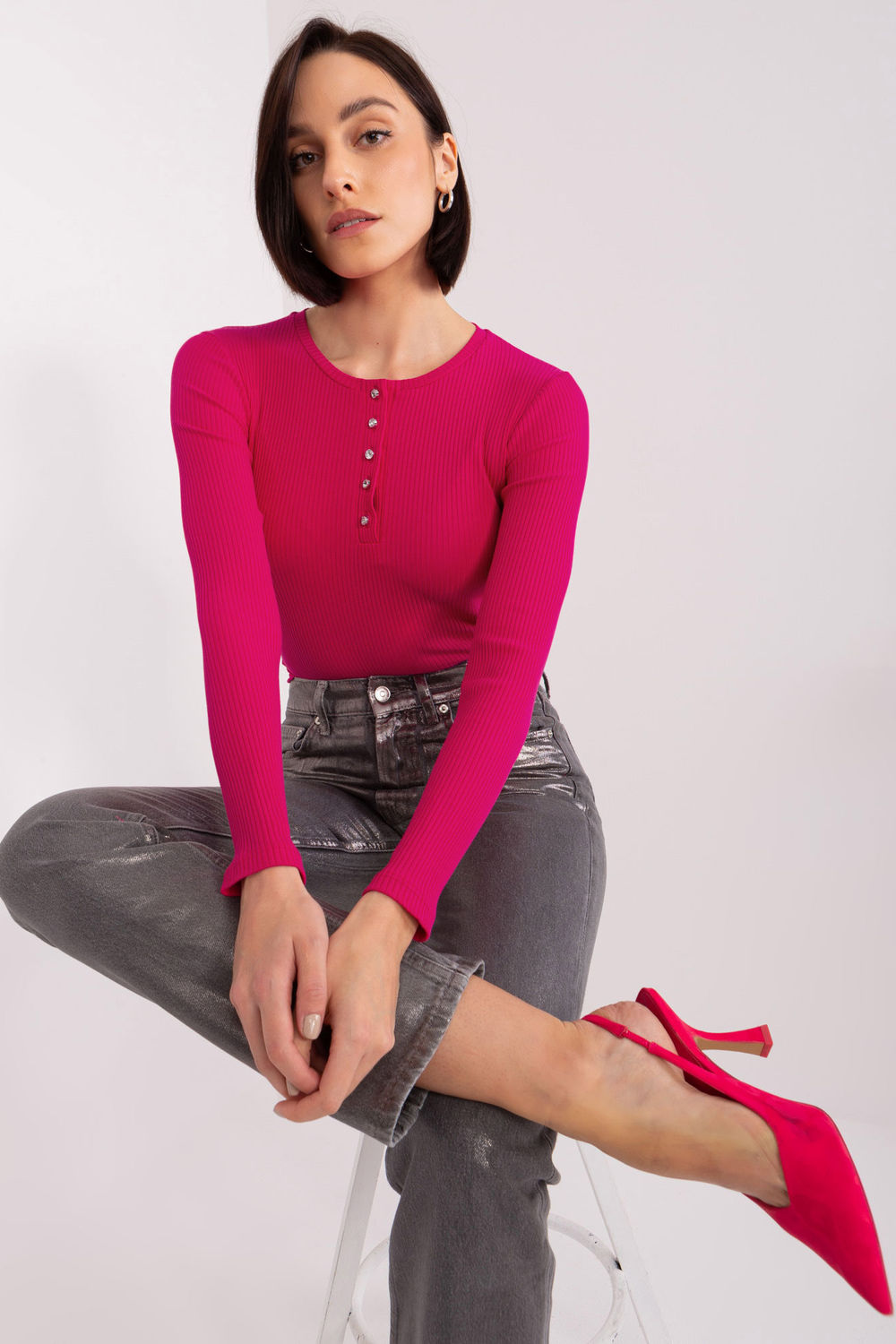 Blouse femme BFG Chemisier Chemisier — rosé