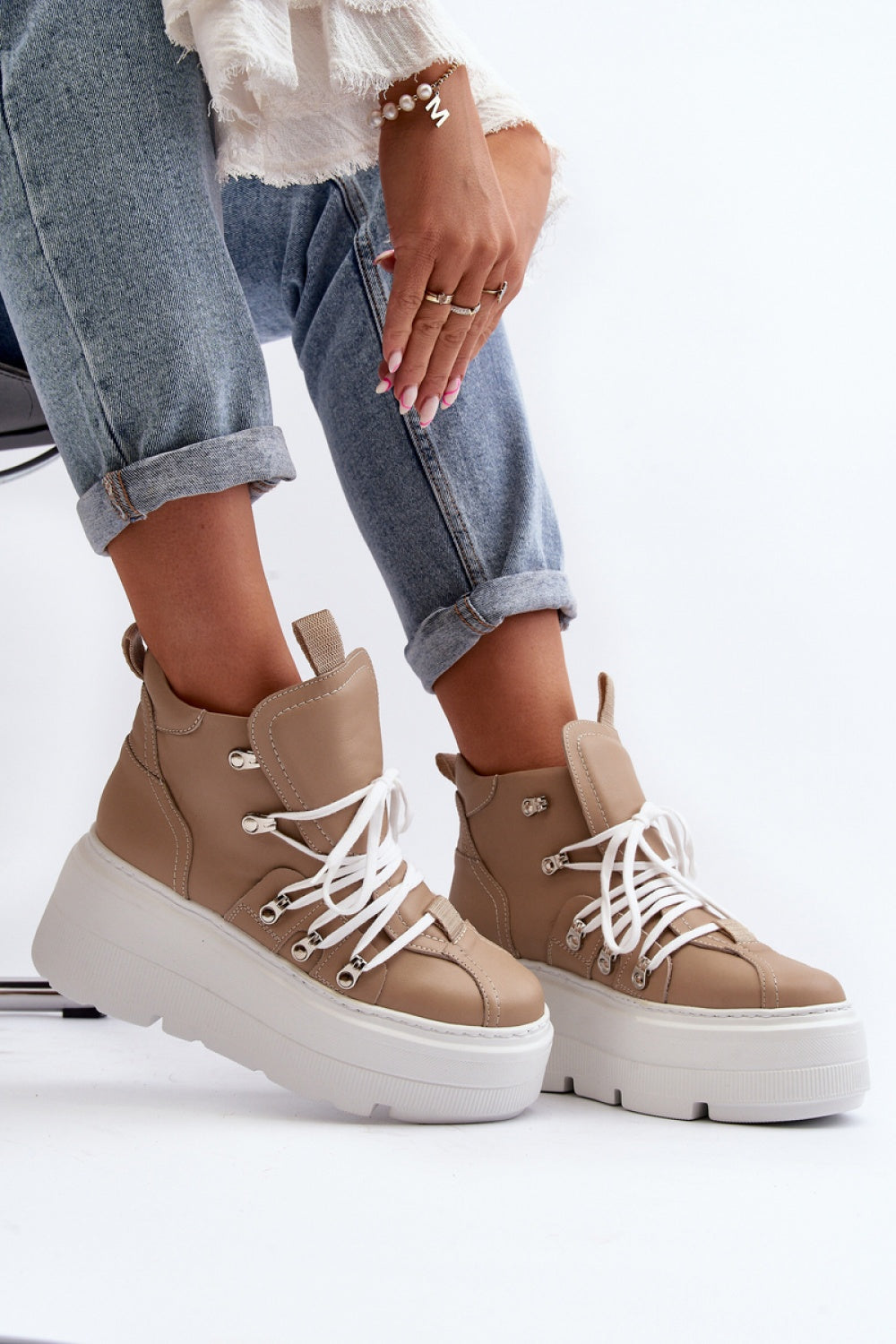 Chaussures de sport femme Step in style — beige