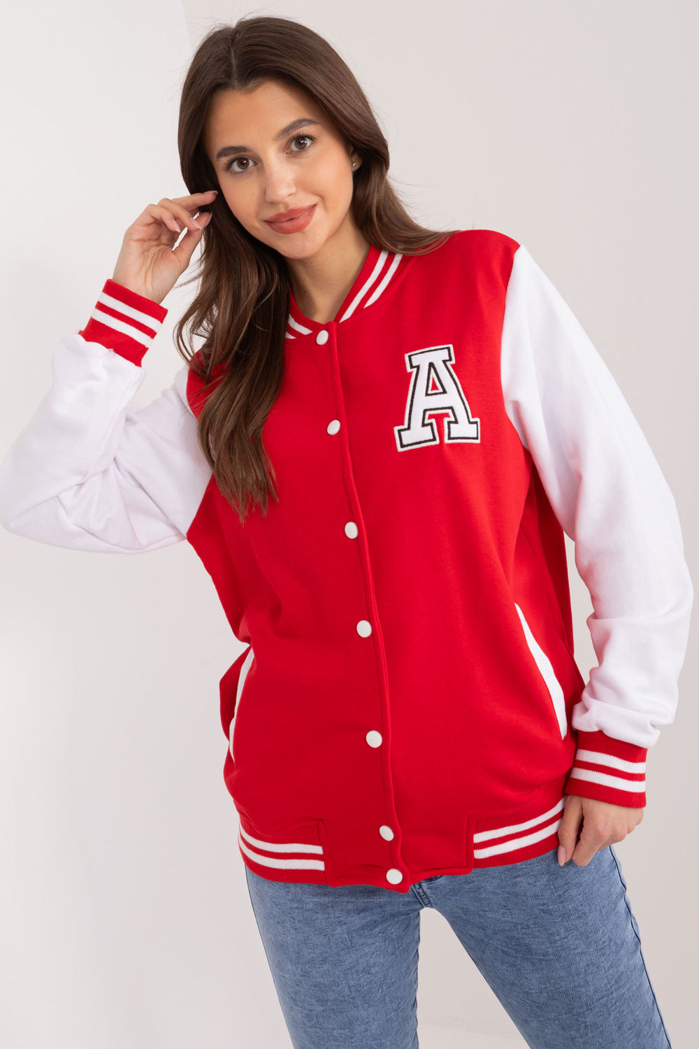 T-shirt femme Relevance Sweatshirt Sweatshirt — rouge