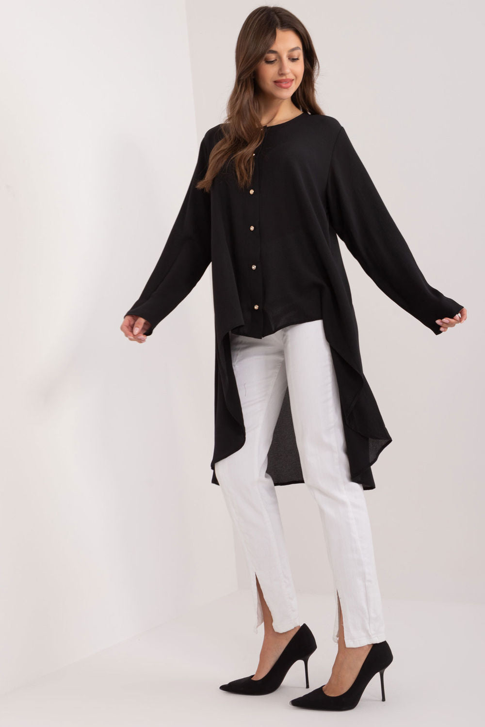 Blouse femme Lakerta — noir