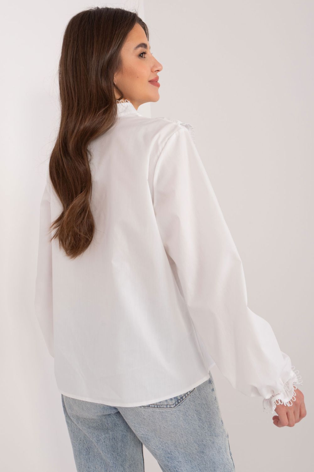 Blouse femme Lakerta Chemisier Chemisier — blanc