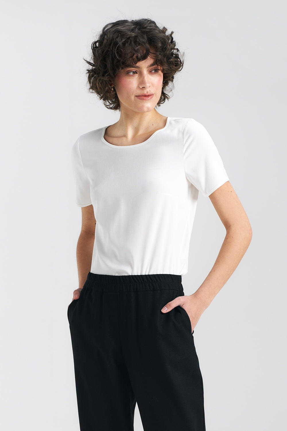 Blouse femme Nife Chemisier Chemisier — beige