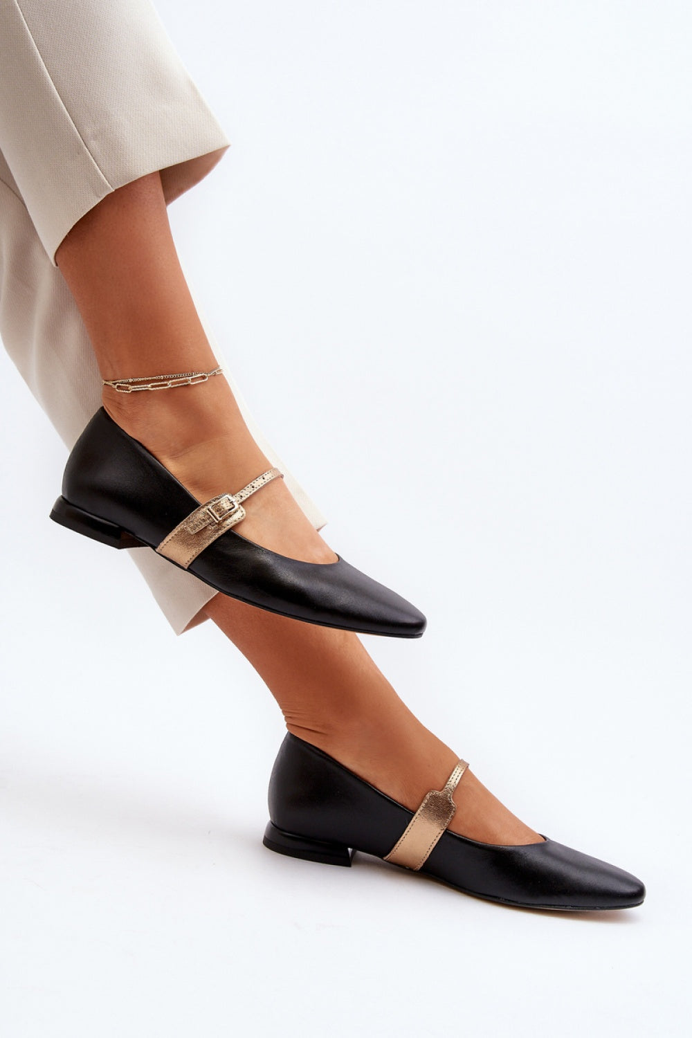 Ballerine femme Step in style — noir