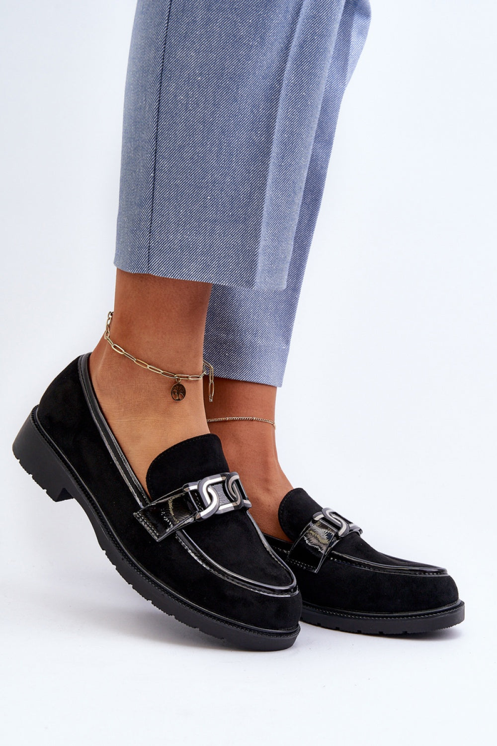Moccasins femme Step in style — noir
