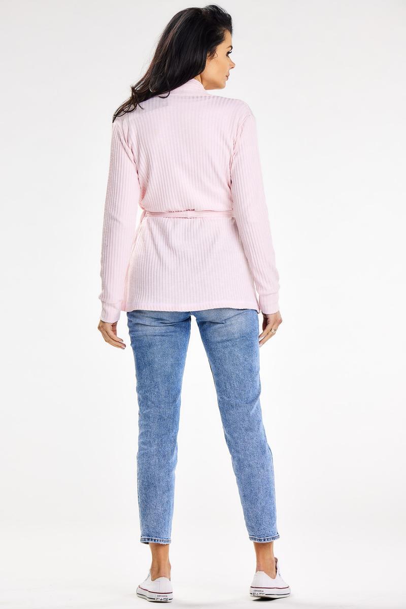 Cardigan femme awama — rosé