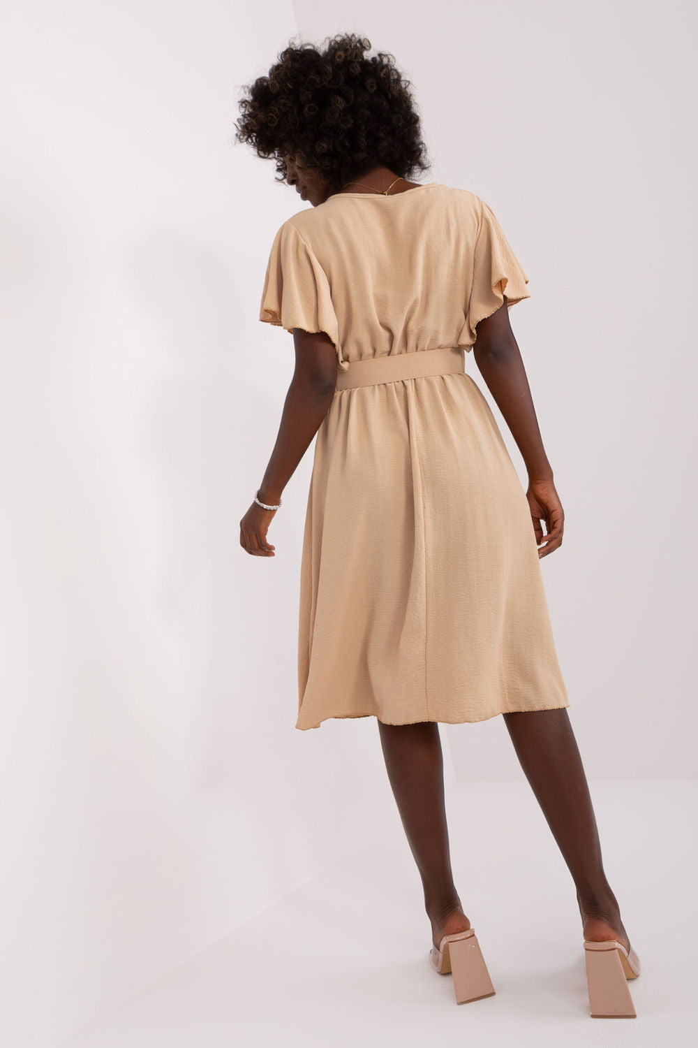 Robe femme Italy Moda De Jour De — beige