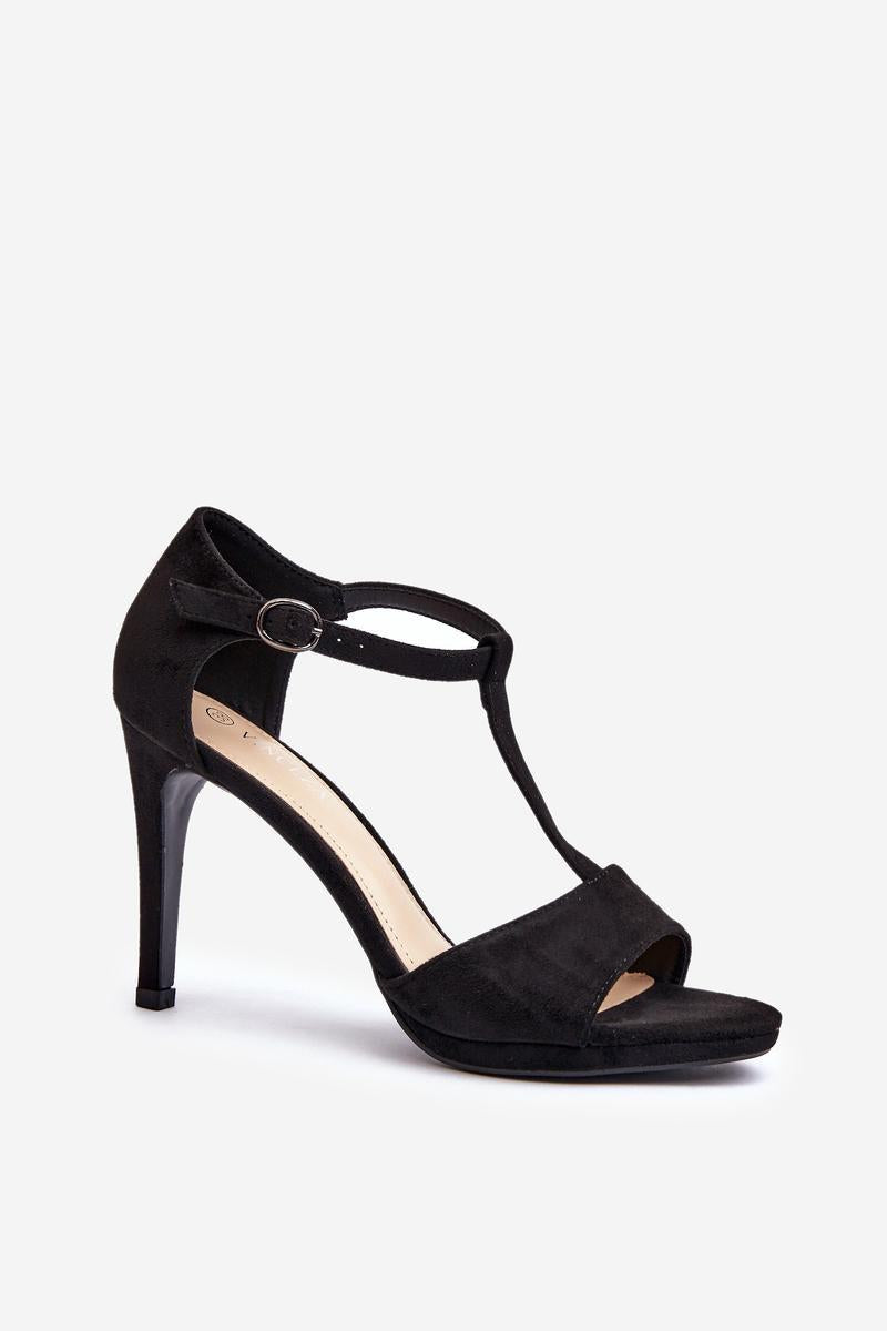 Sandales femme Step in style À Talons À — noir
