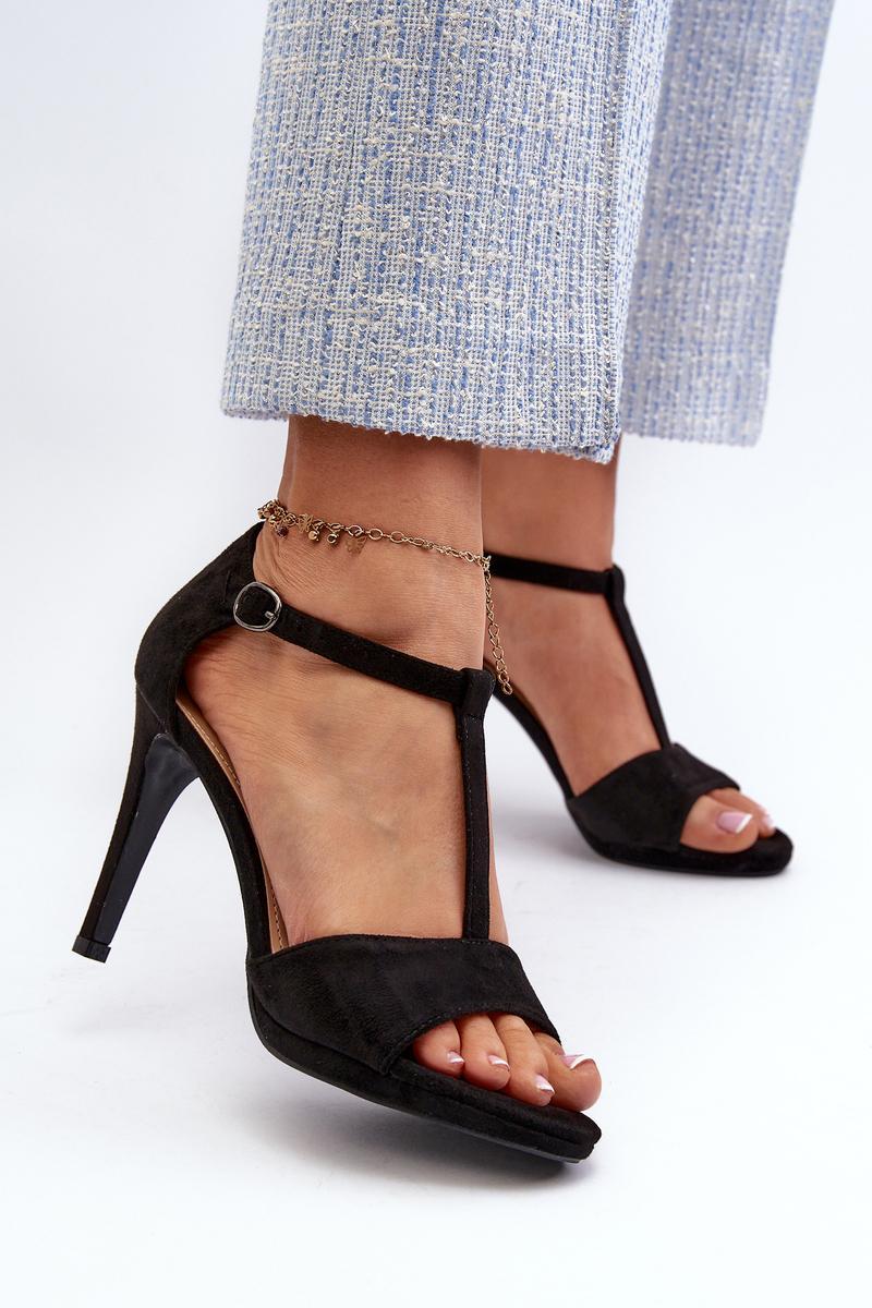 Sandales femme Step in style À Talons À — noir