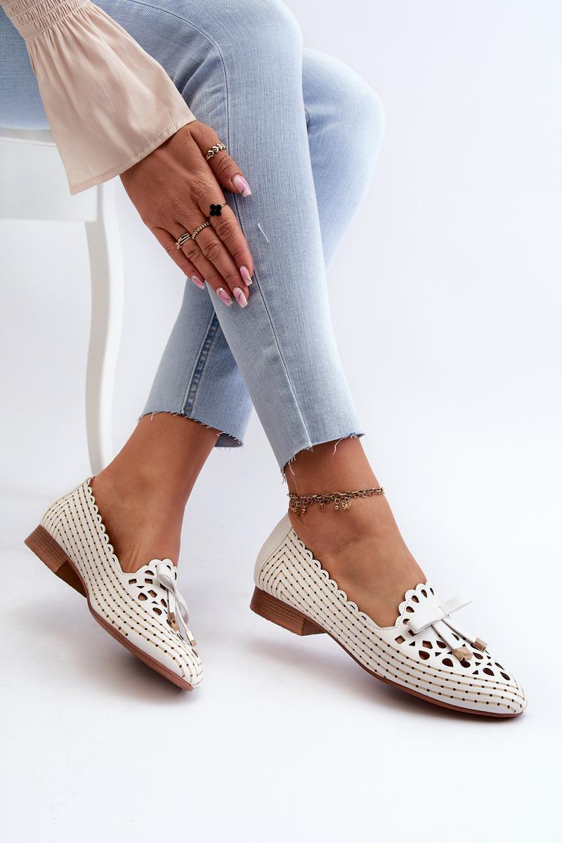 Ballerine femme Step in style — blanc