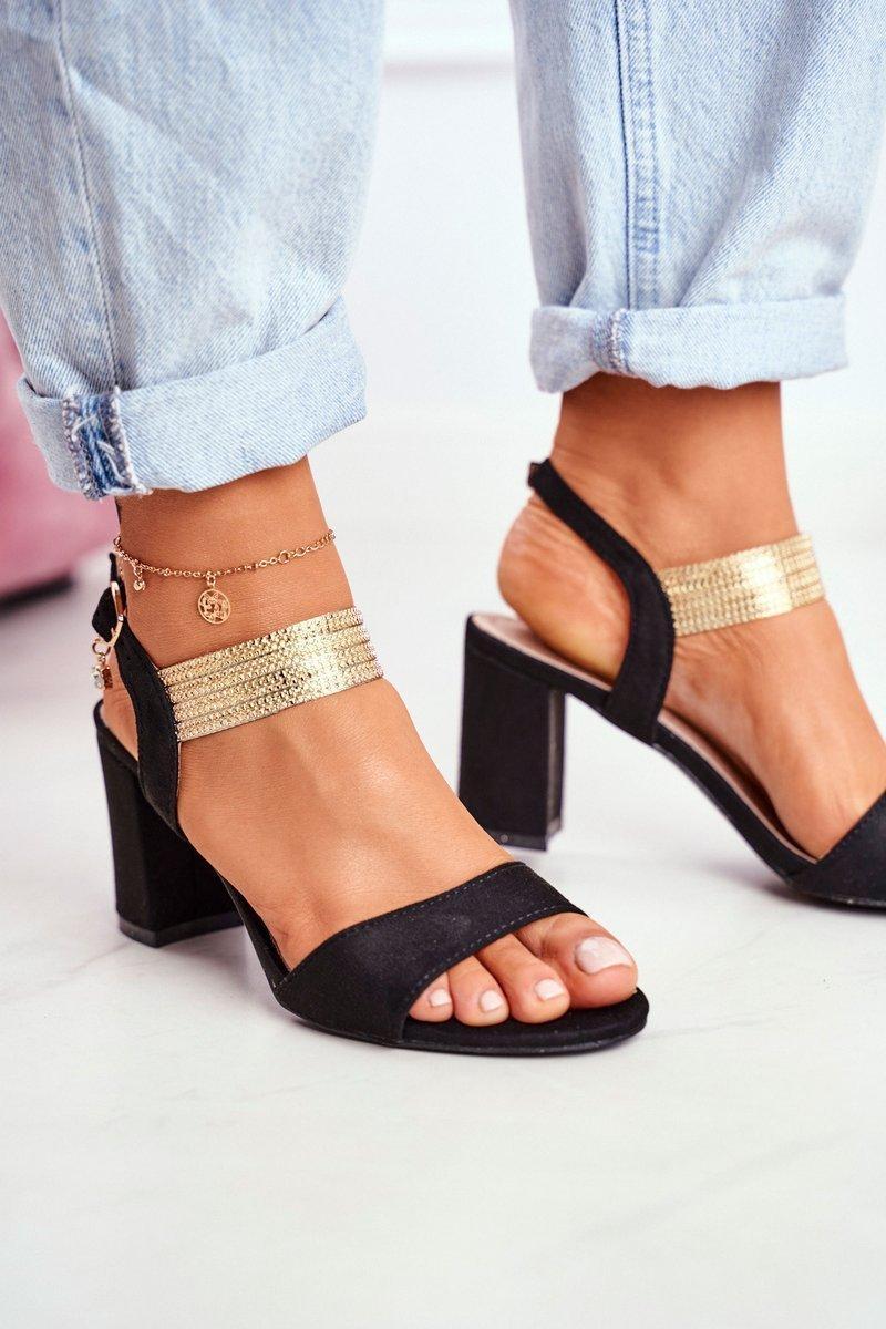 Sandales femme Step in style À Talons À — noir