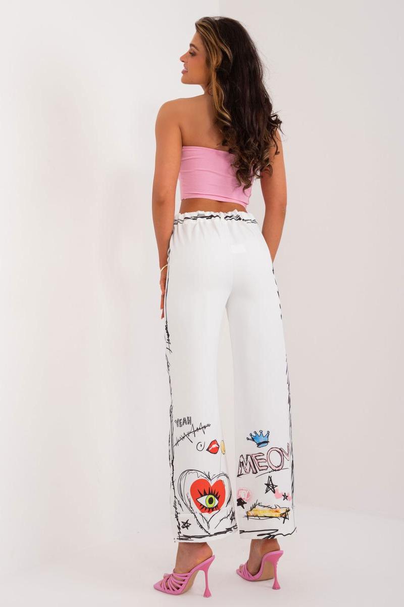Chaussures à talons femme Italy Moda Pantalon Pantalon — beige
