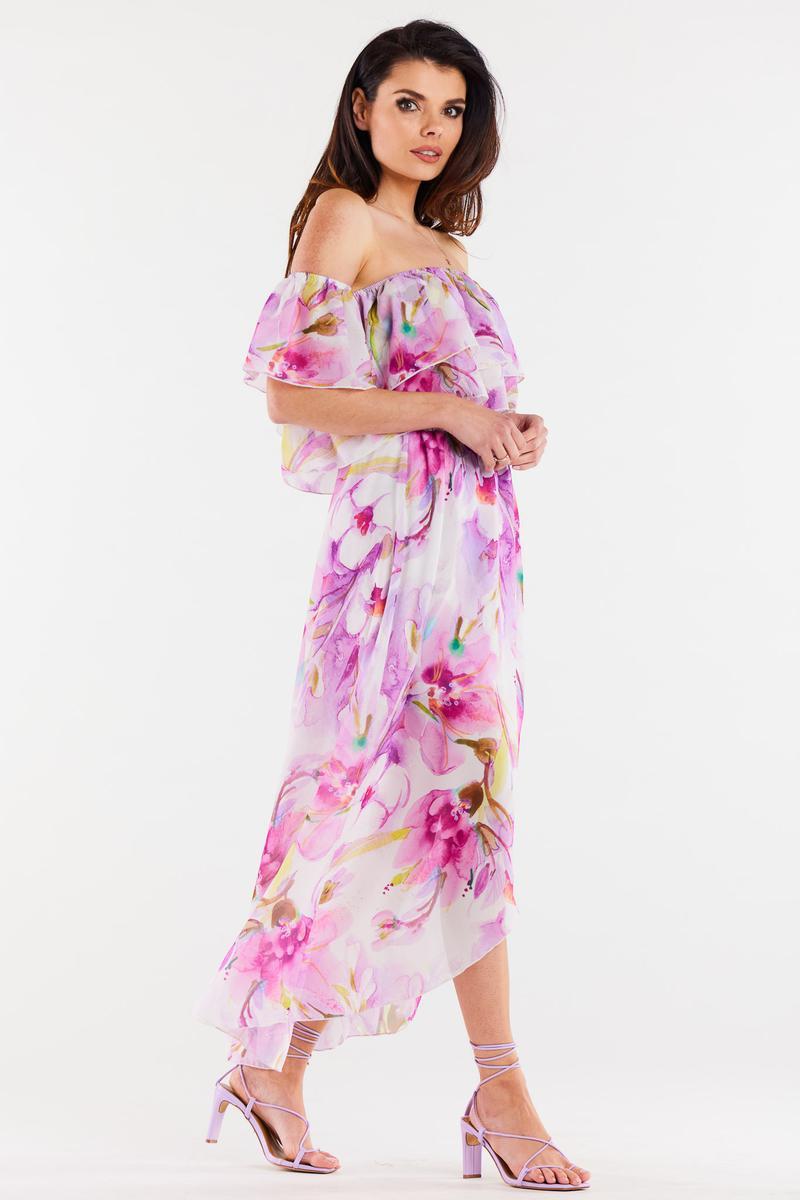 Jupe femme awama Longue Longue — violet