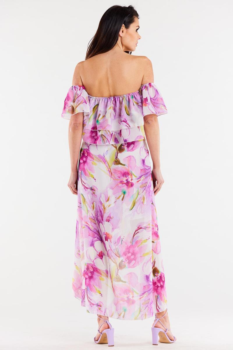 Jupe femme awama Longue Longue — violet