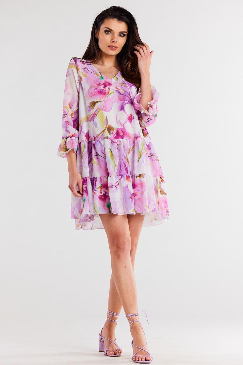 Robe femme awama De Jour De — violet