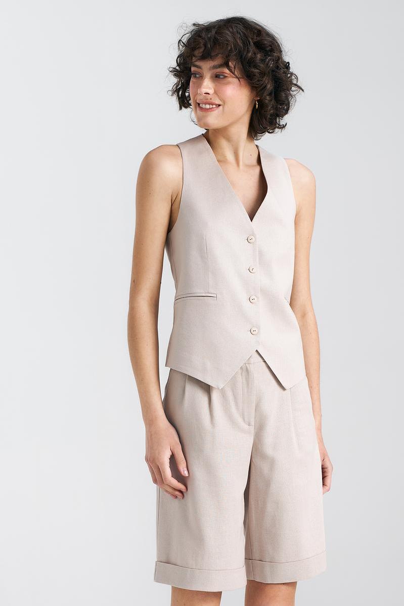 Gilet femme Nife — beige