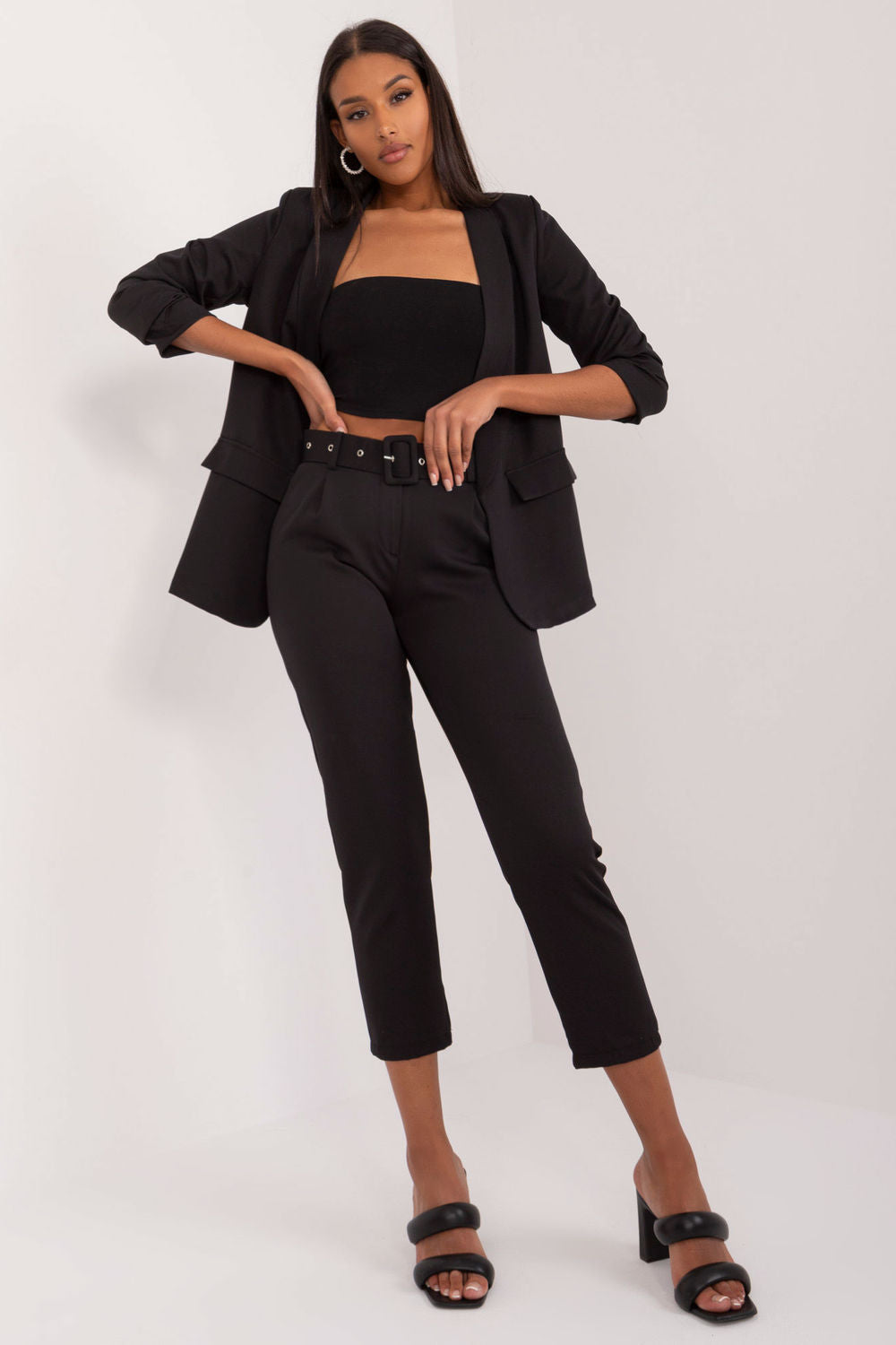 Chaussures à talons femme Och Bella Pantalon Pantalon — noir