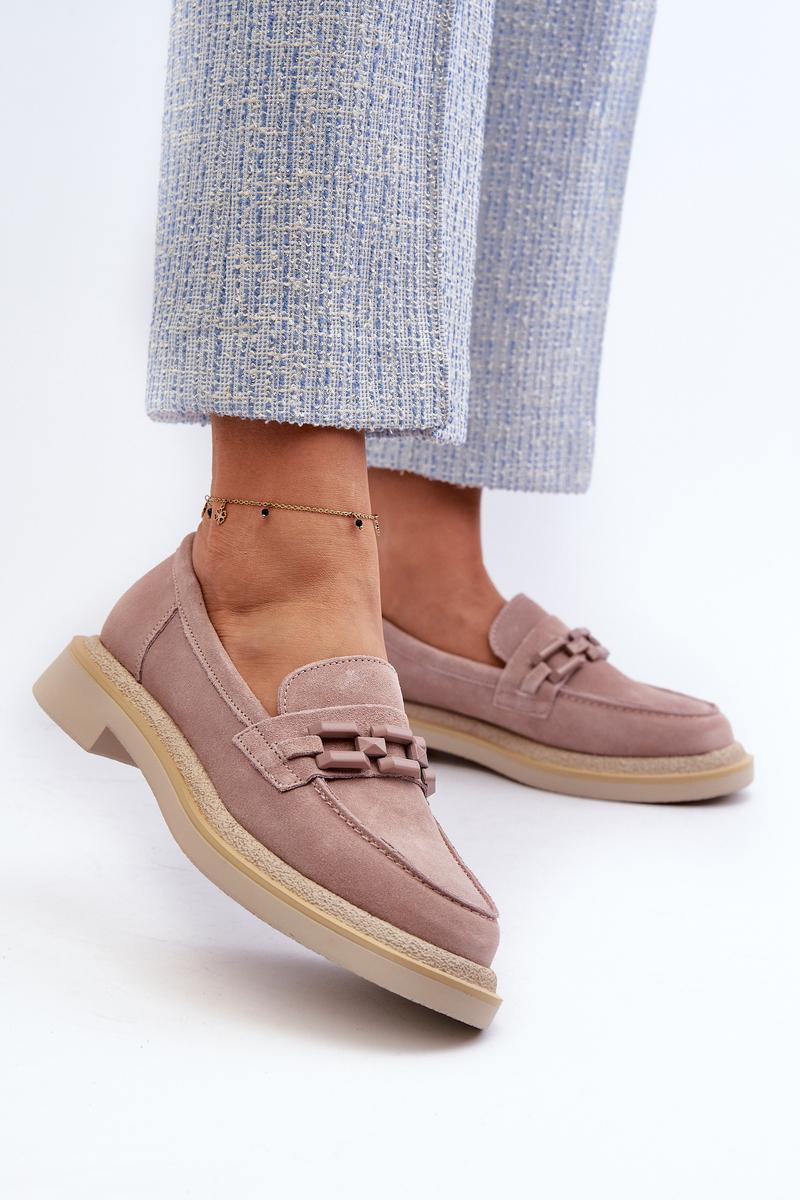 Moccasins femme Step in style — rosé