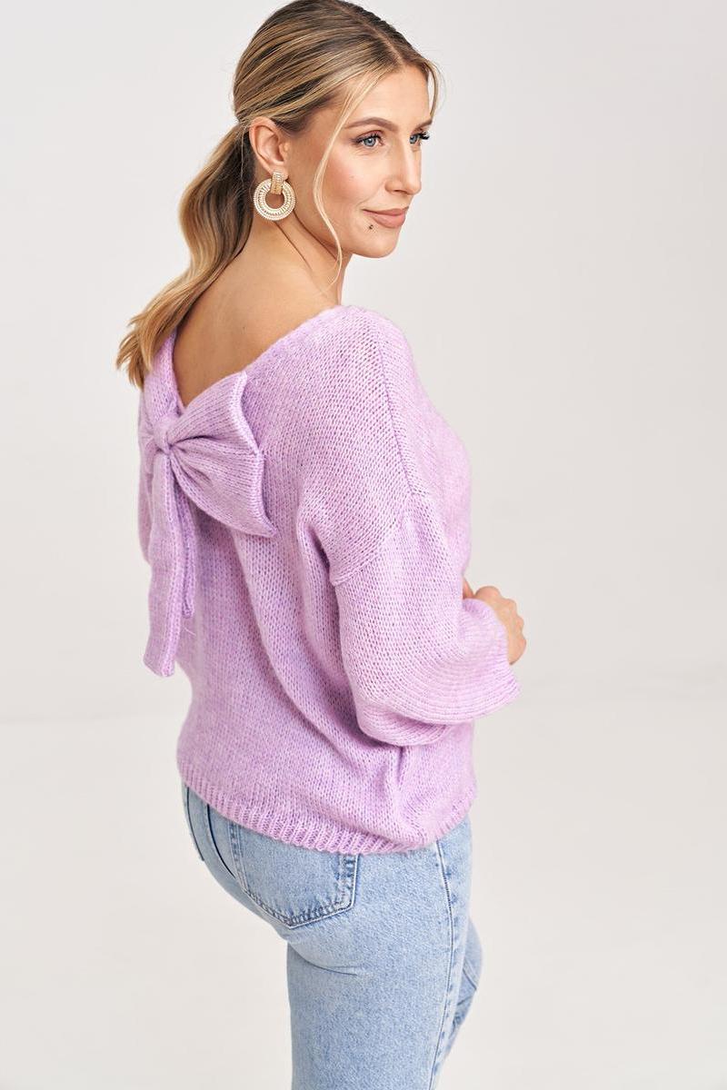 Pull femme Figl Chandail Chandail — violet