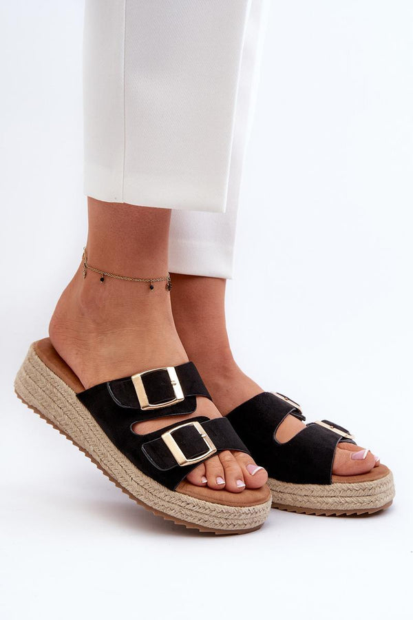 Sandales femme Step in style Cothurnes Cothurnes — noir