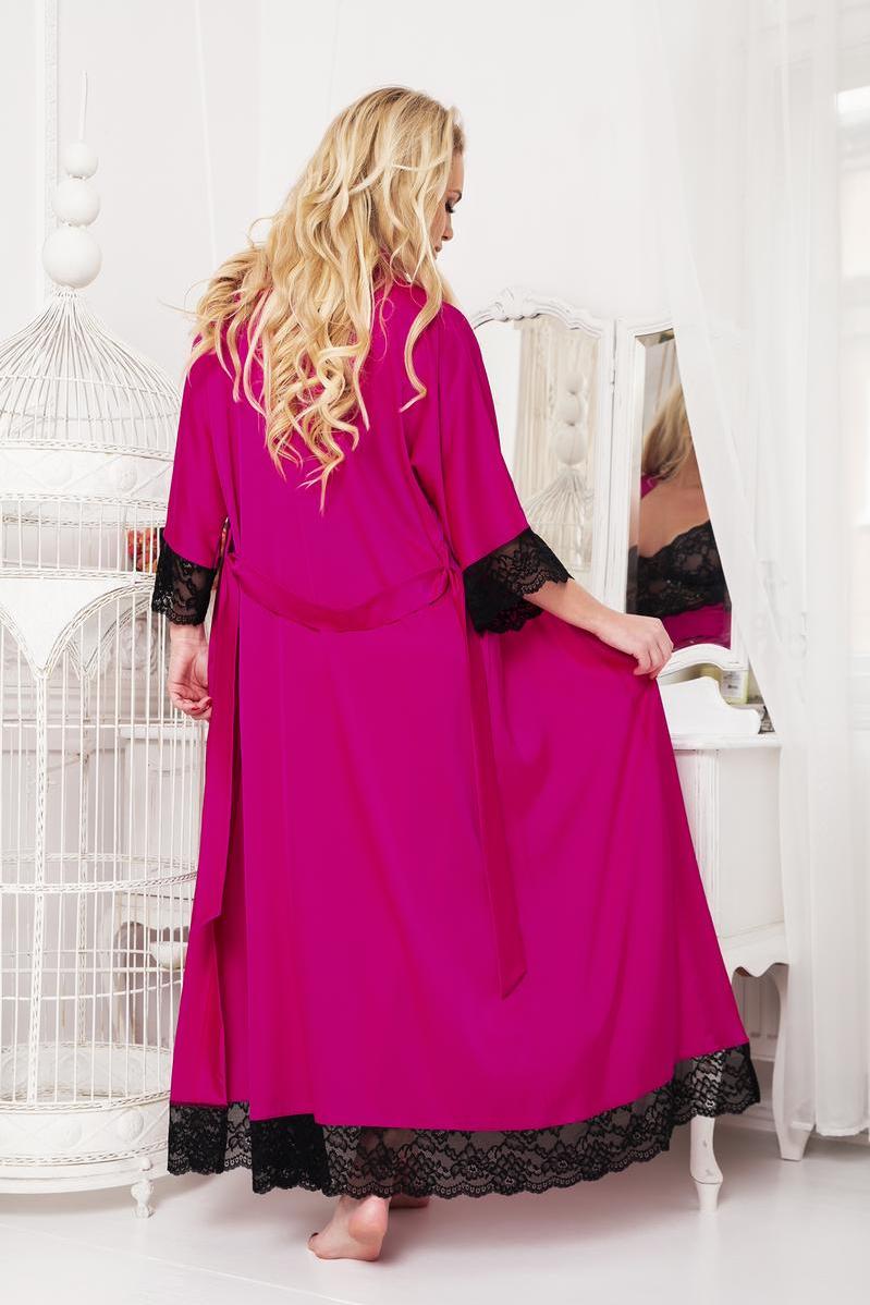 Robe femme Kalimo Peignoir Long Peignoir — violet