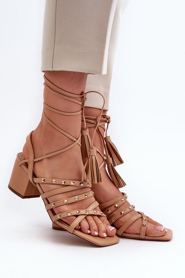 Sandales femme Step in style À Talons À — brun
