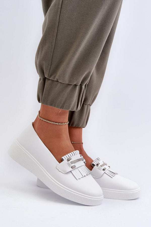 Moccasins femme Step in style — blanc