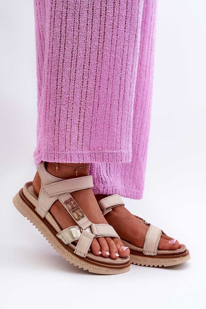 Sandales femme Step in style À Plateforme À — beige