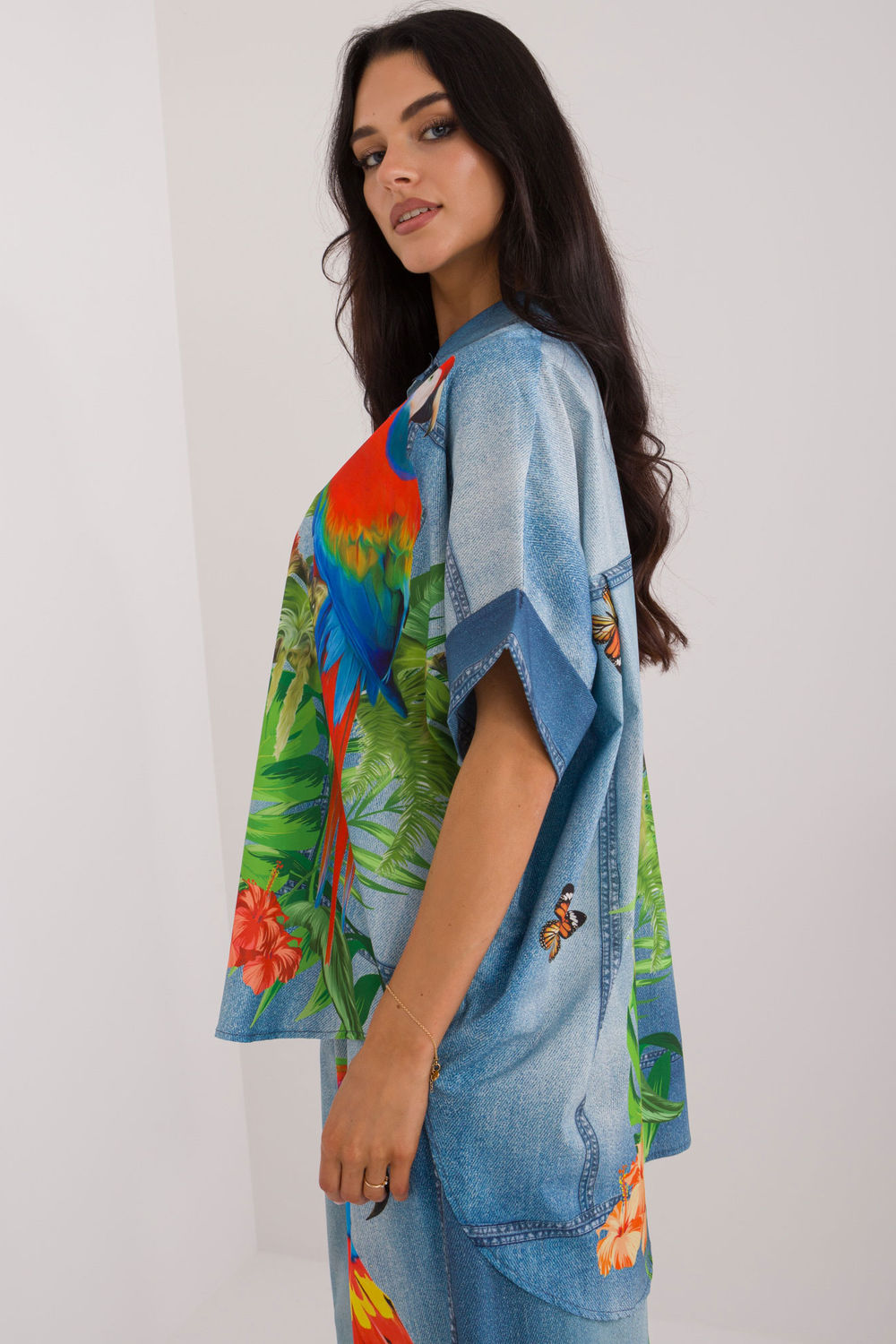 Blouse femme Italy Moda — bleu