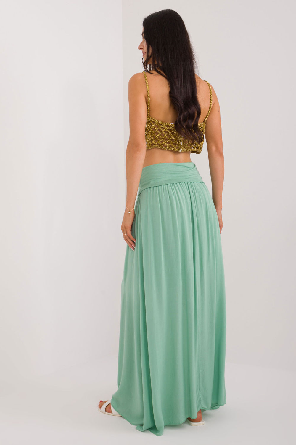 Jupe femme Och Bella Longue Longue — vert