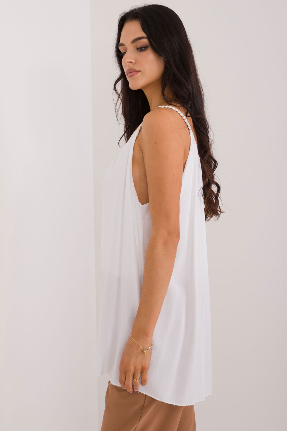 Maillot de bain femme Och Bella Top Top — blanc