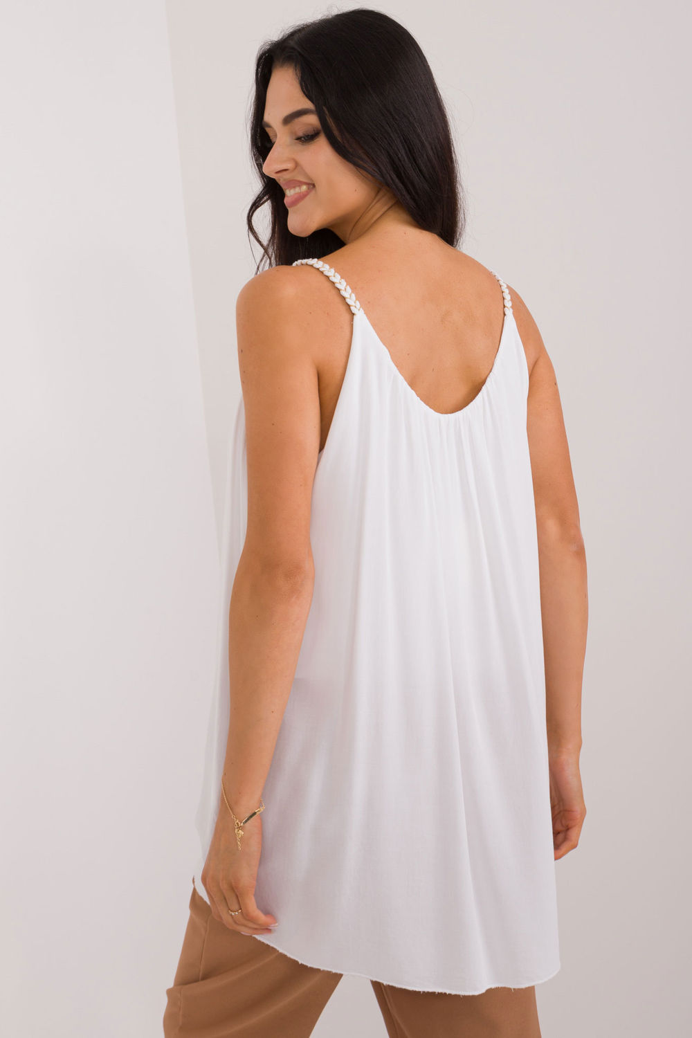 Maillot de bain femme Och Bella Top Top — blanc