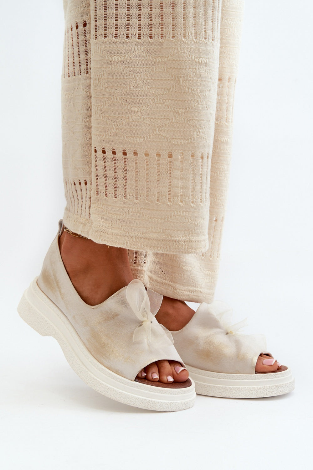 Sandales femme Step in style — blanc