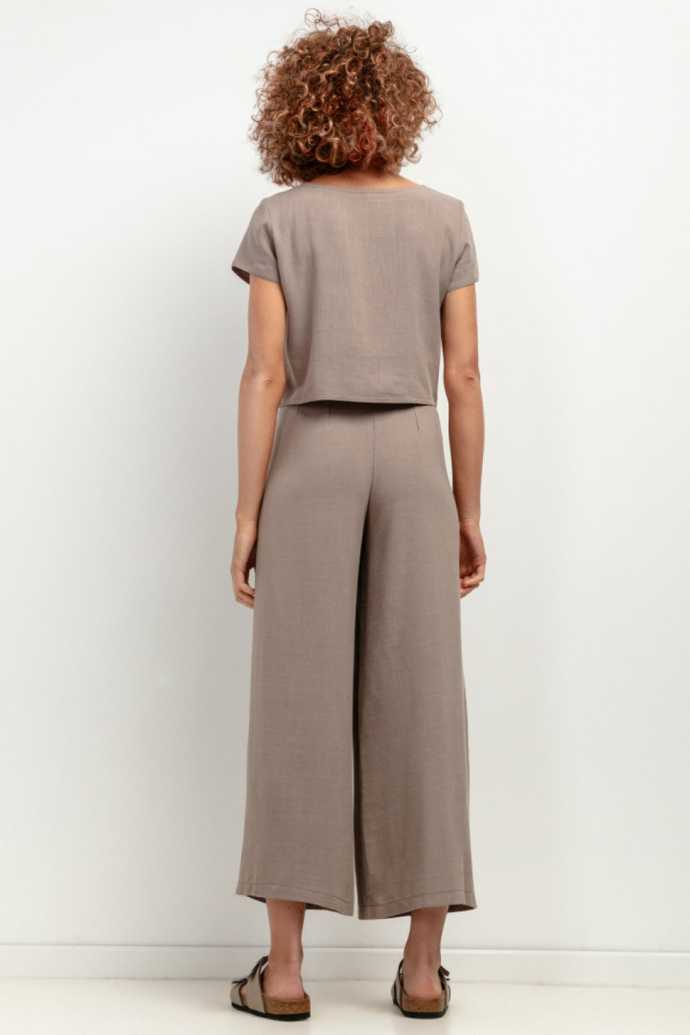Chaussures à talons femme Tessita Pantalon Pantalon — brun