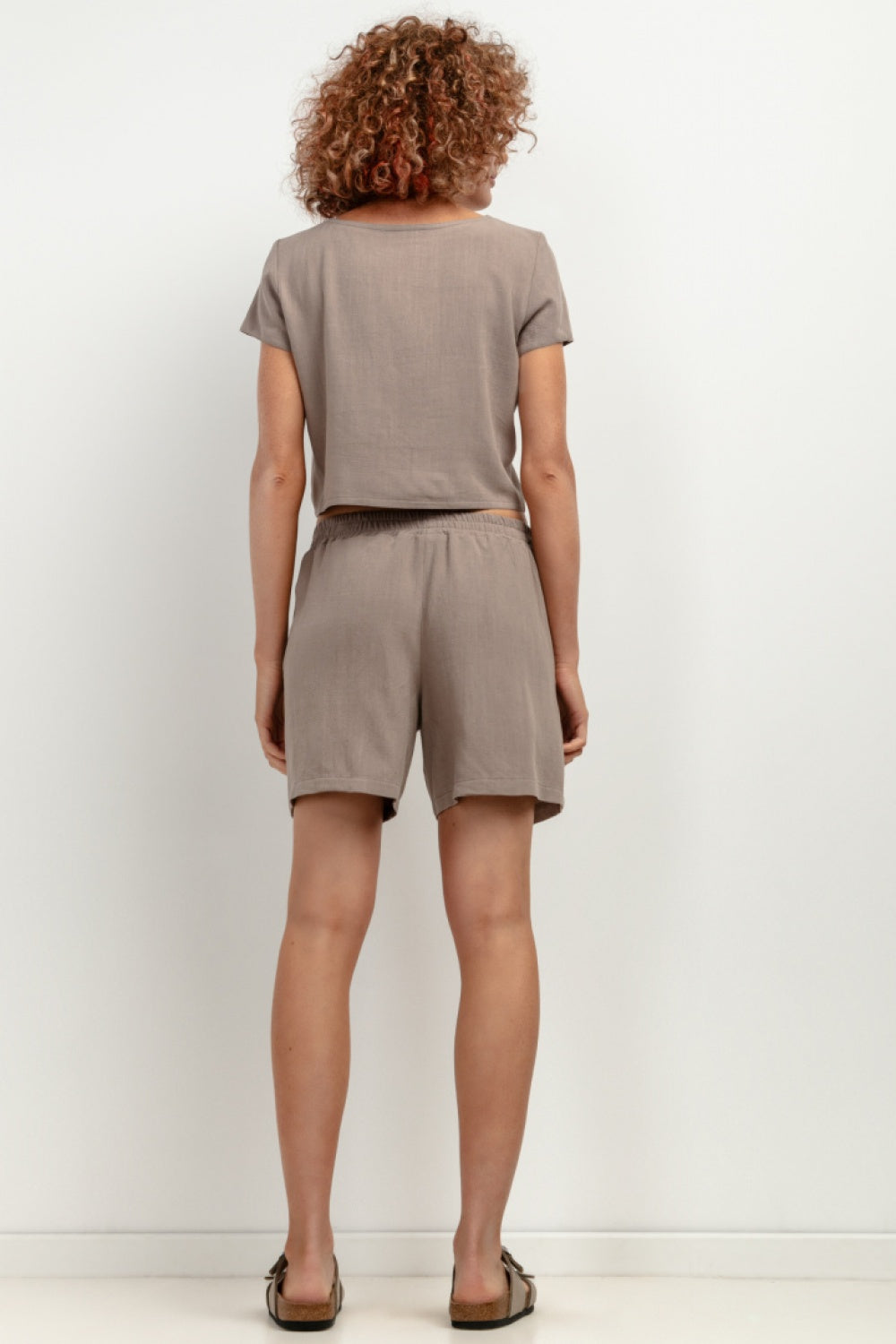 Chaussures à talons femme Tessita Shorts Shorts — brun