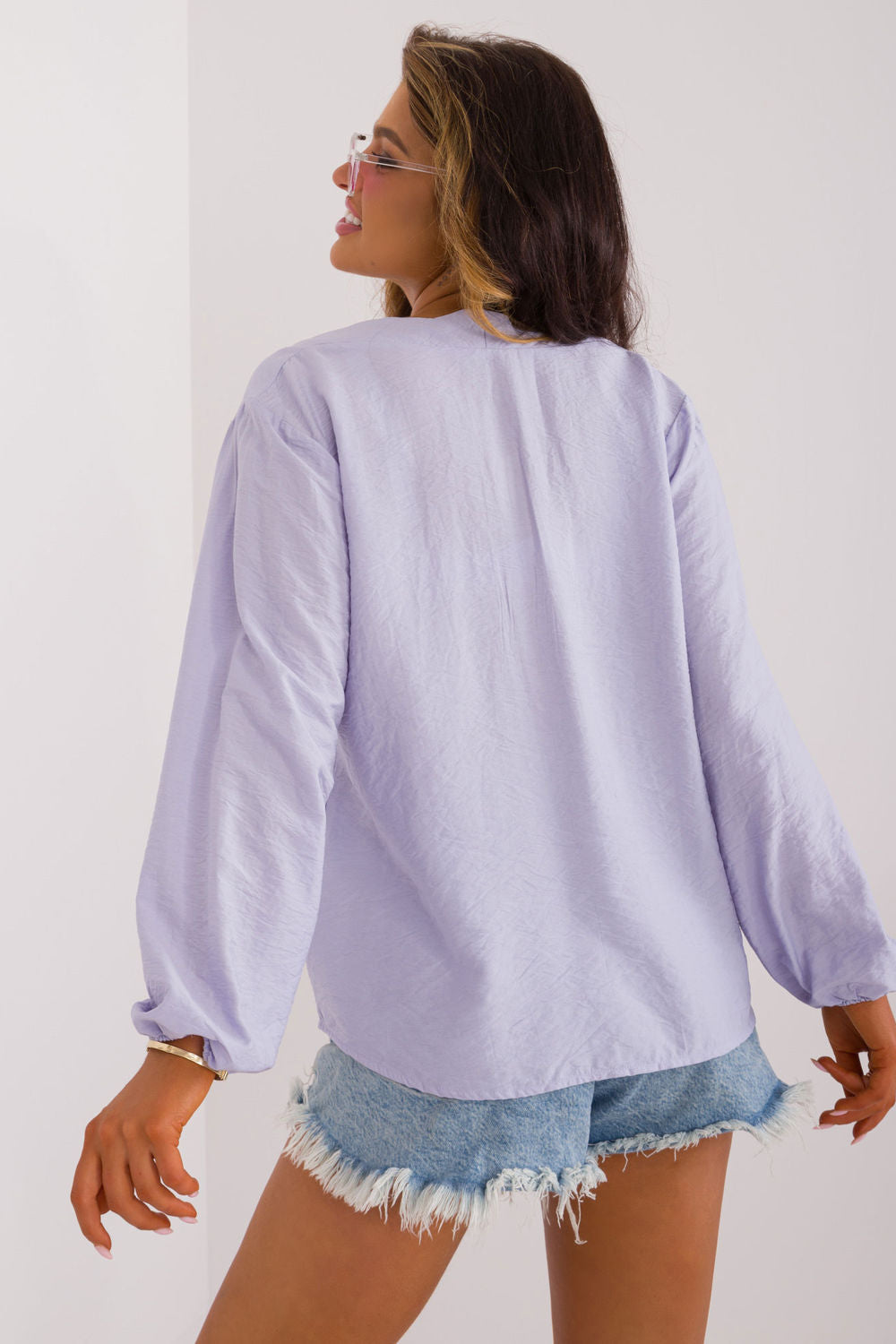 Blouse femme Sublevel Chemisier Chemisier — bleu