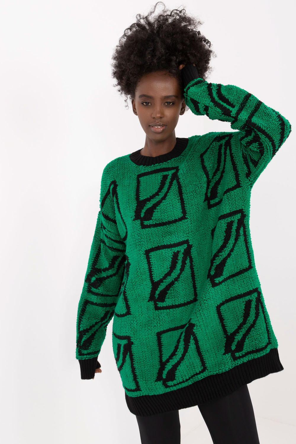 Pull femme Badu Chandail Chandail — vert