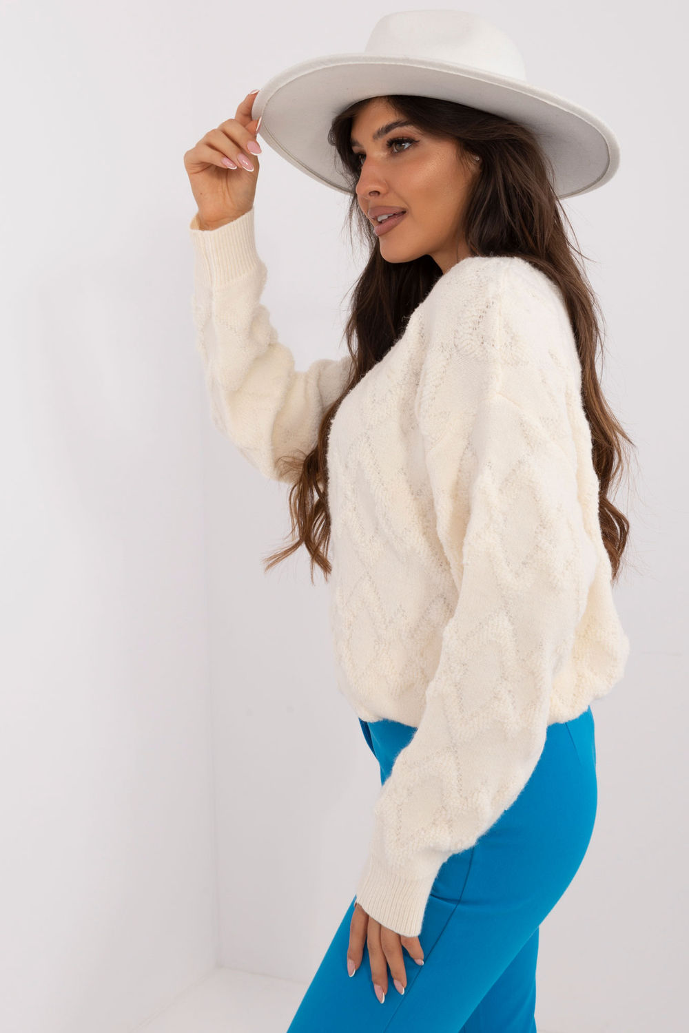 Pull femme AT Chandail Chandail — beige