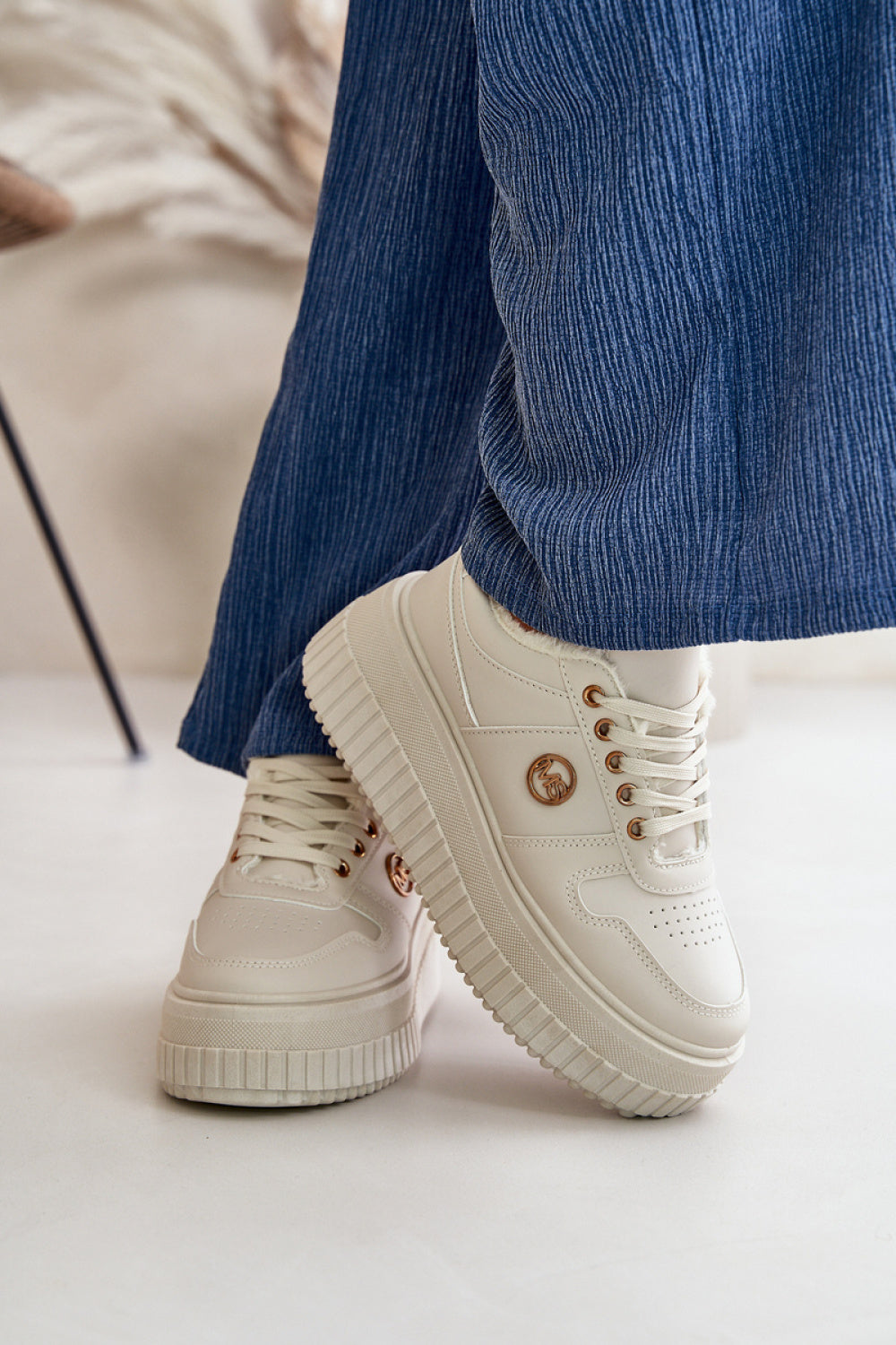 Chaussures de sport femme Step in style — beige
