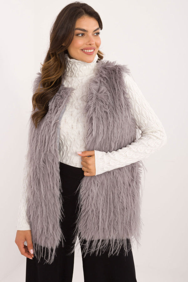 Gilet femme AT — gris