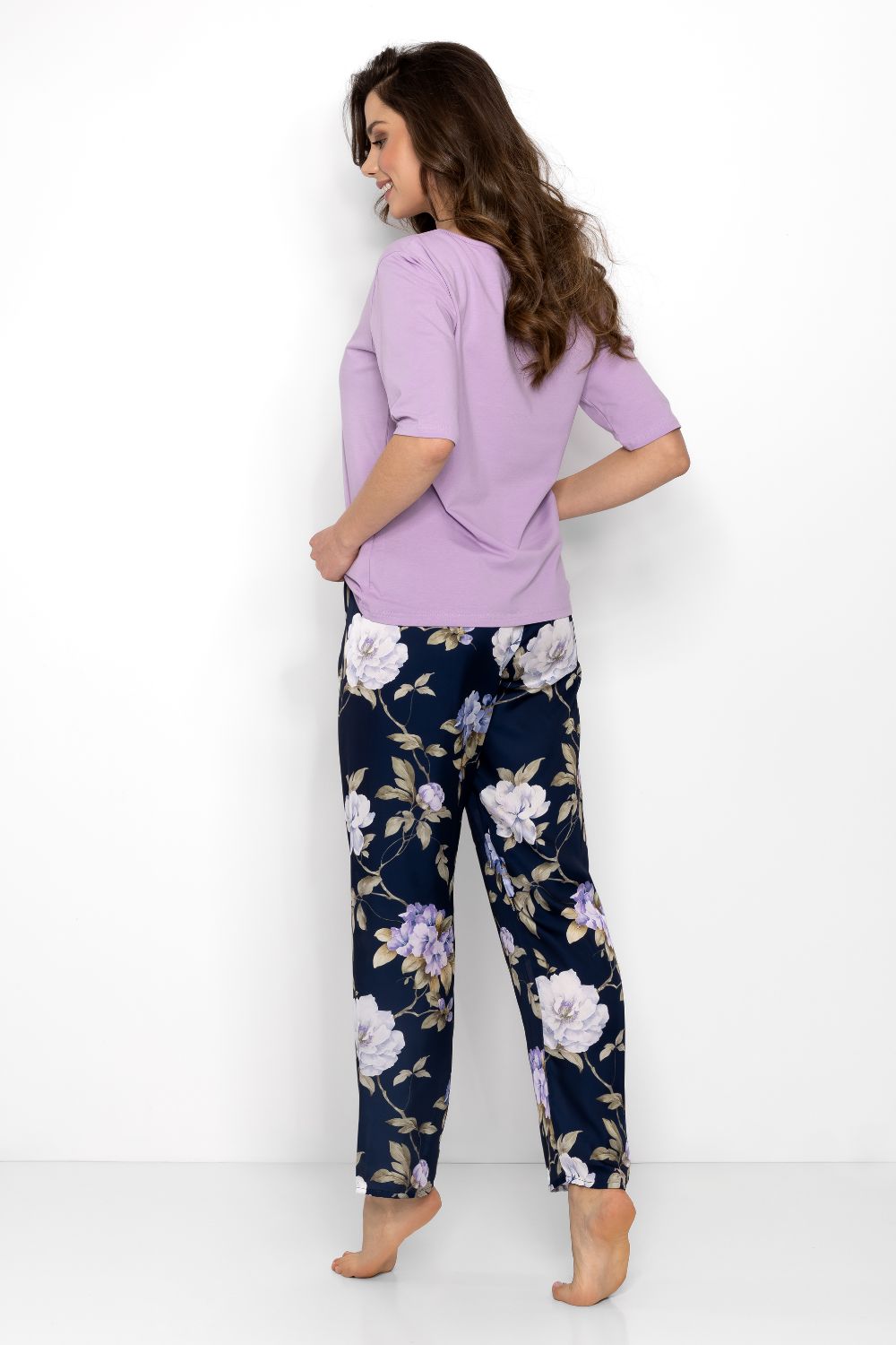 Pyjama femme Momenti Per Me — bleu marine