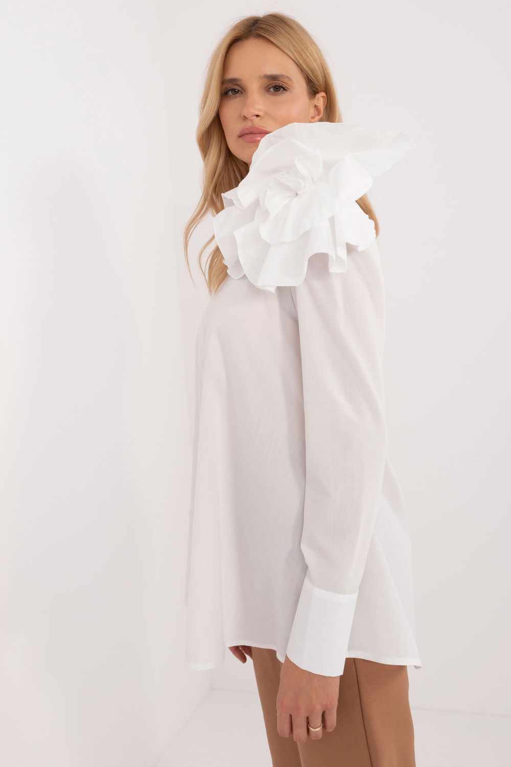 Blouse femme Lakerta Chemisier Chemisier — blanc
