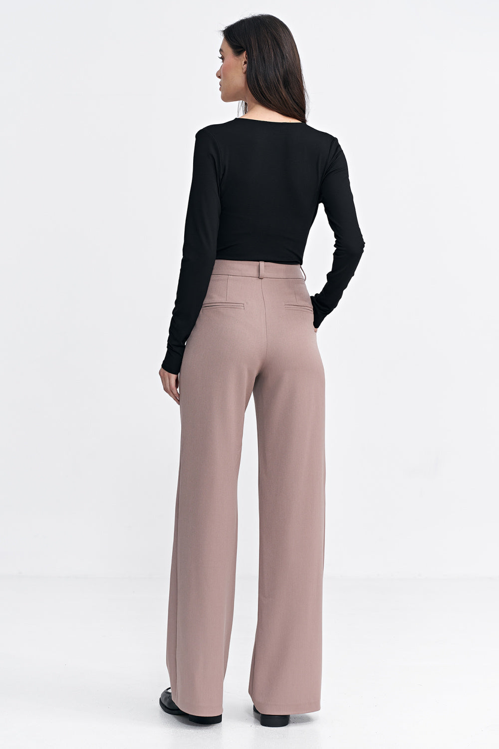 Chaussures à talons femme Nife Pantalon Long Pantalon — beige