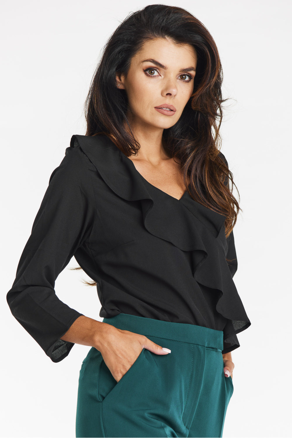 Blouse femme awama Chemisier Chemisier — noir