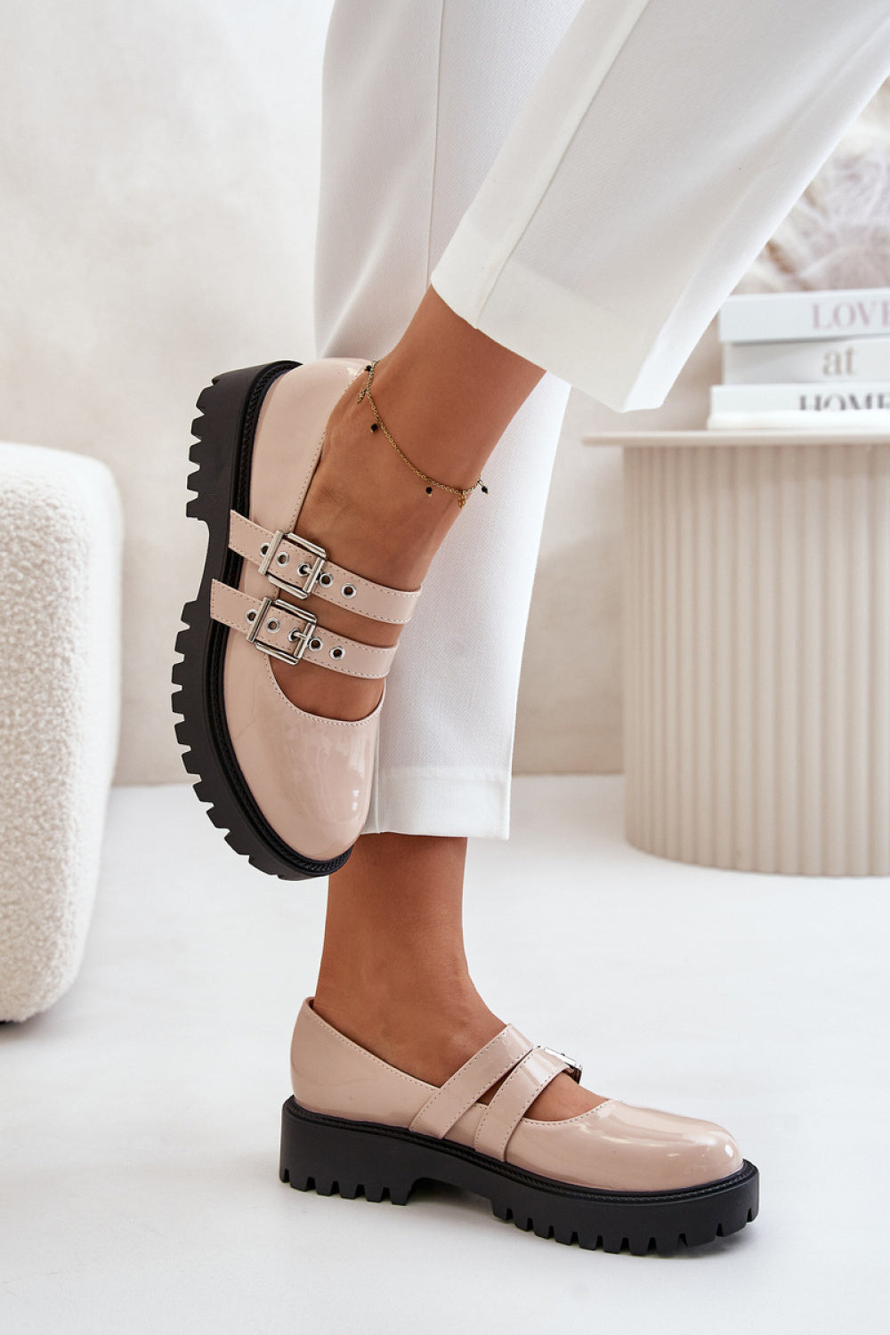 Bottes femme Step in style Chaussures Basses Chaussures — beige