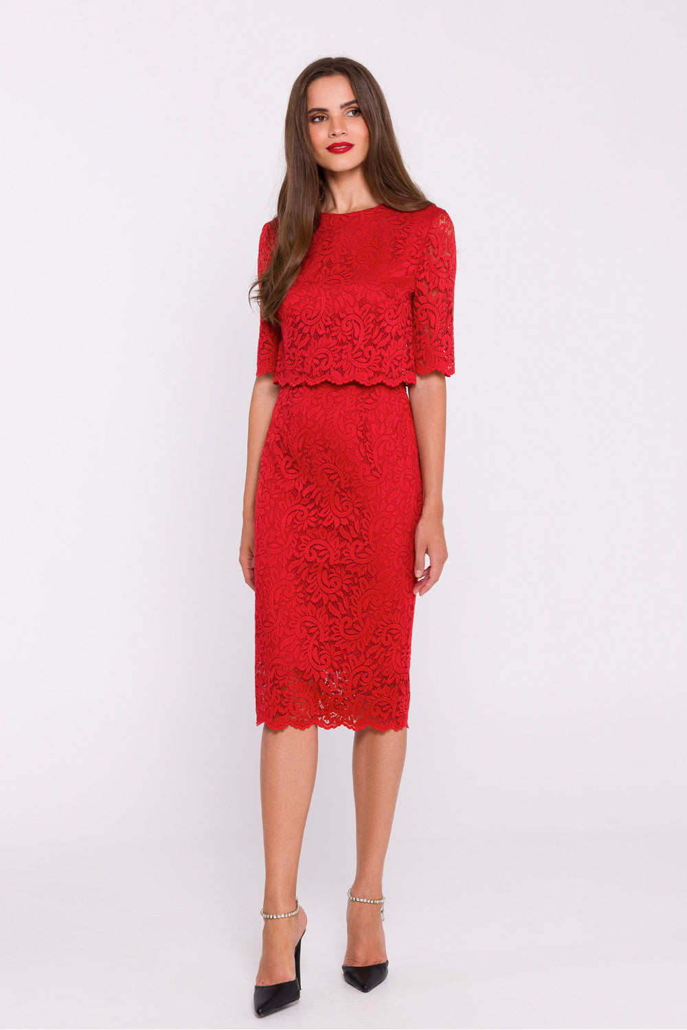 Robe femme Stylove De Soirée De — rouge
